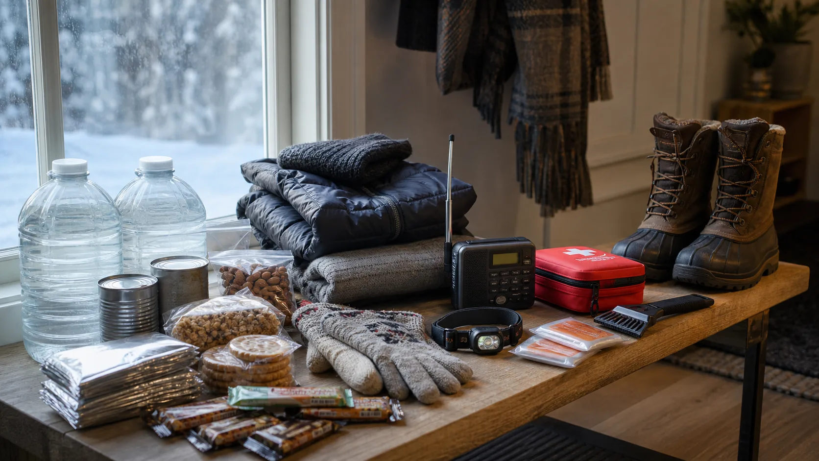 cover for 72-Hour Winter Emergency Kit: Home, Vehicle, and Evacuation Layers